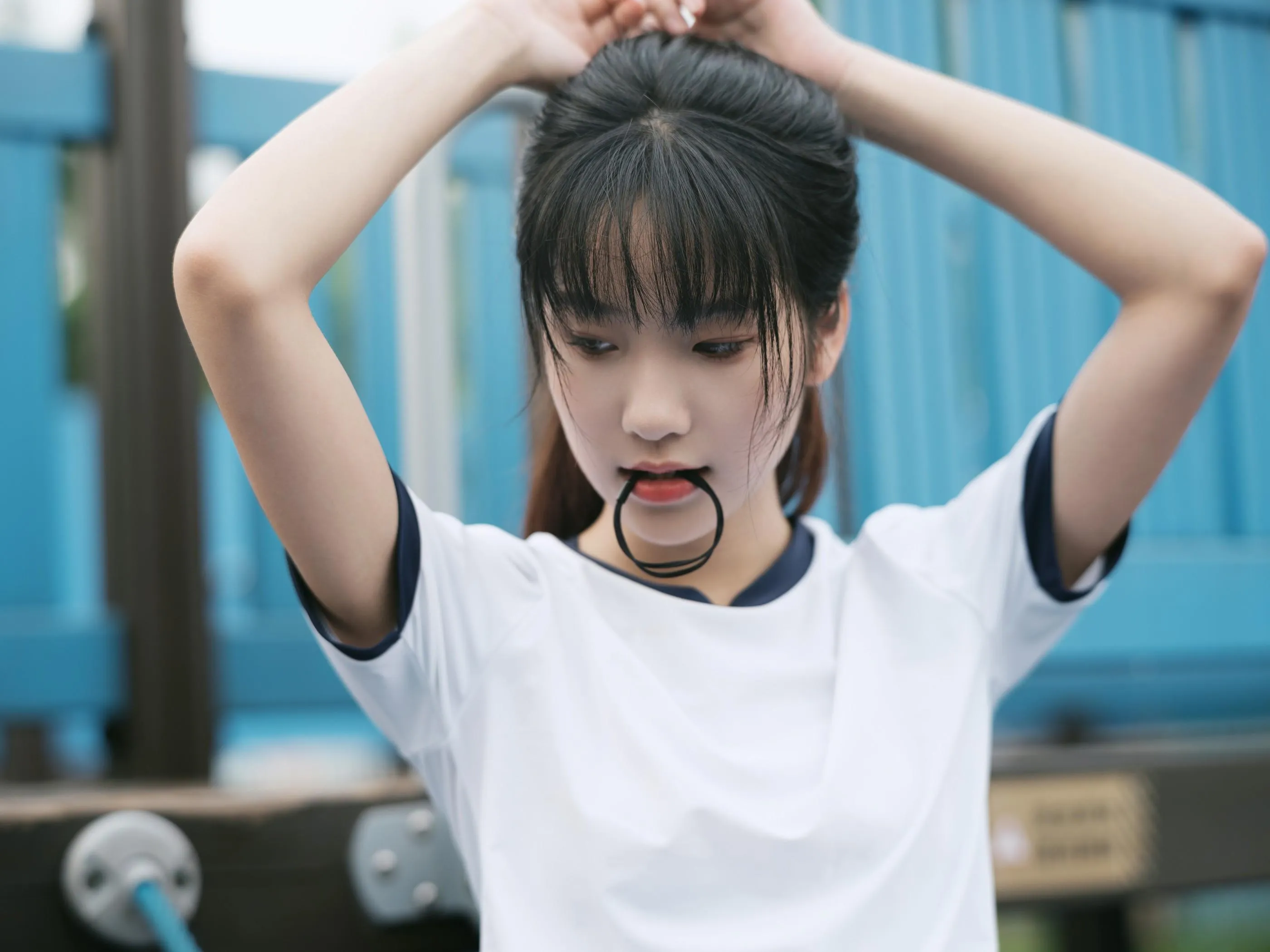 [YITUYU艺图语]2022.09.18 放学后 橙子 [41P]插图